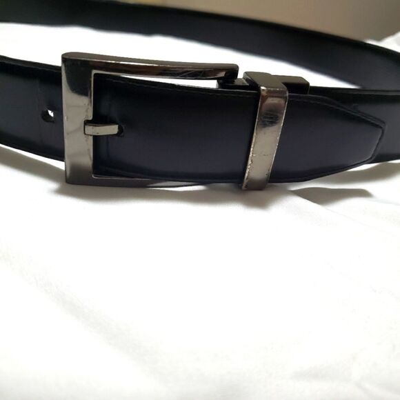 Claiborne Black Classic Belt Size 38 - Picture 1 of 7